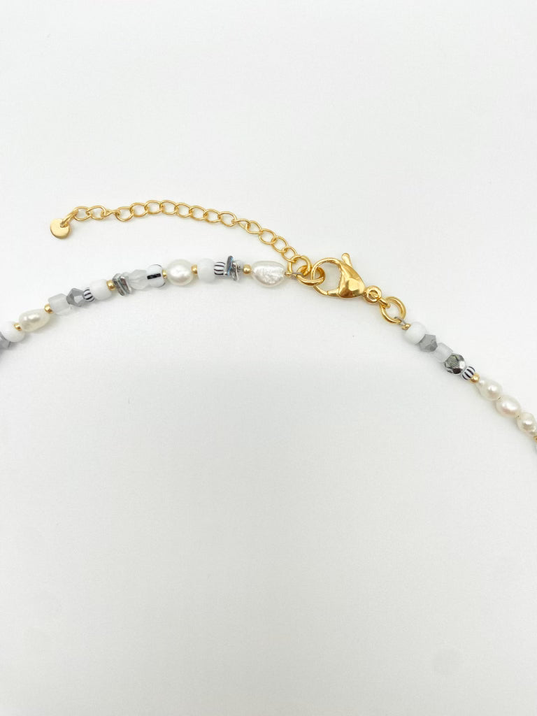 BEACH LOVER Kette weiß